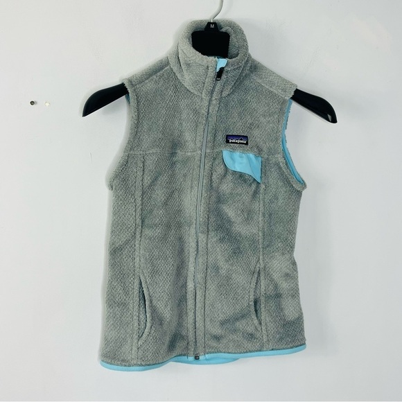 Patagonia Jackets & Blazers - Patagonia Size XS Women's Synchilla Grey Turquoise Vest GSB